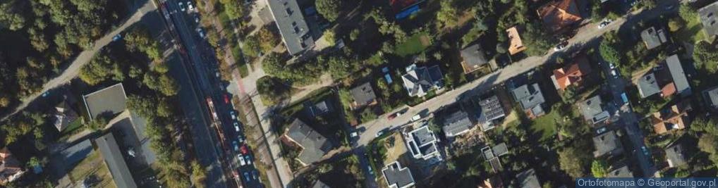 Zdjęcie satelitarne Tysiąclecia ul.