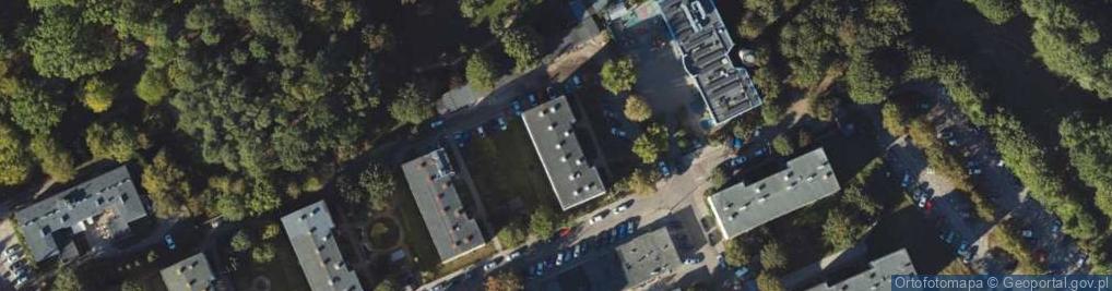 Zdjęcie satelitarne Tysiąclecia ul.