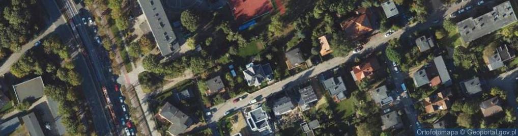 Zdjęcie satelitarne Tysiąclecia ul.