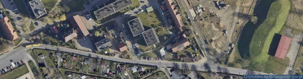 Zdjęcie satelitarne Tylna ul.