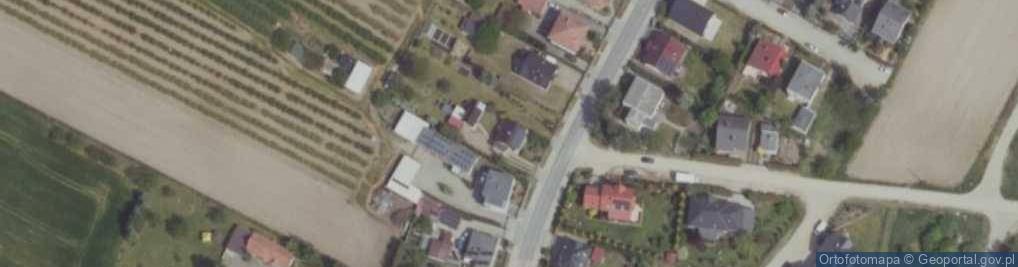 Zdjęcie satelitarne Tysiąclecia ul.