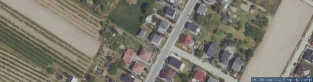 Zdjęcie satelitarne Tysiąclecia ul.