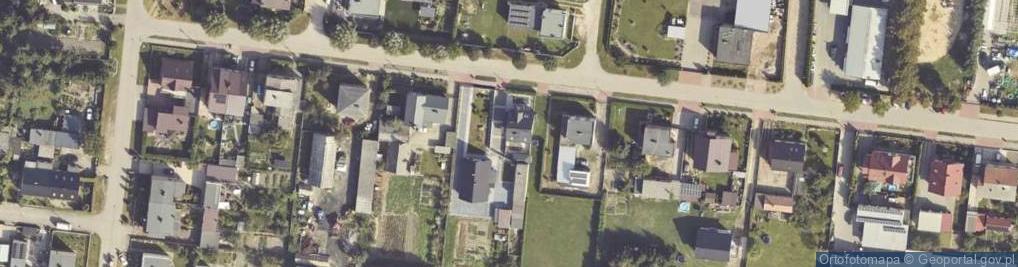Zdjęcie satelitarne Tysiąclecia ul.