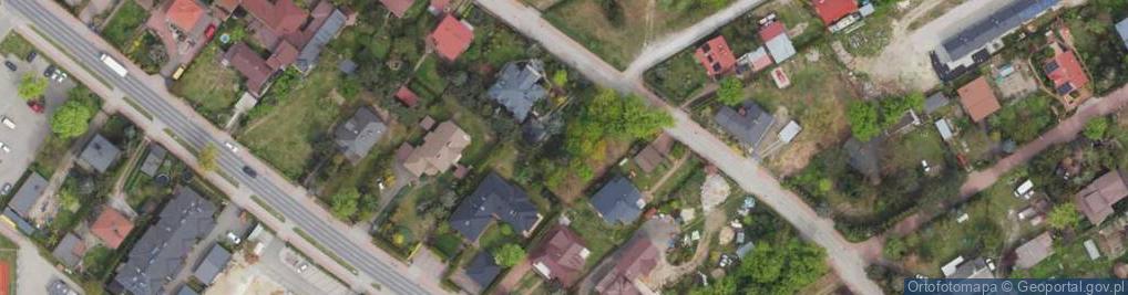 Zdjęcie satelitarne Tylna ul.