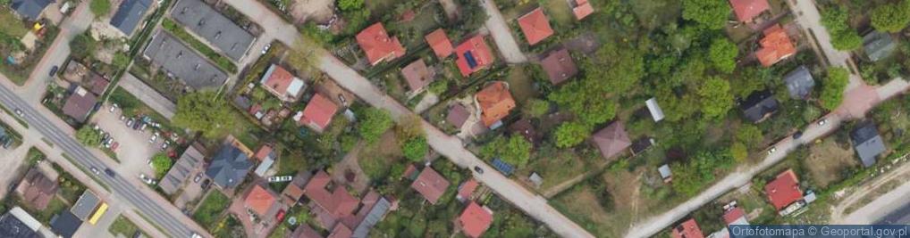 Zdjęcie satelitarne Tylna ul.