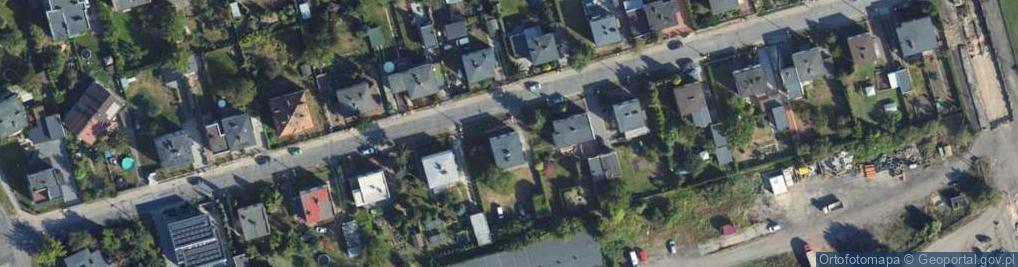 Zdjęcie satelitarne Tysiąclecia ul.