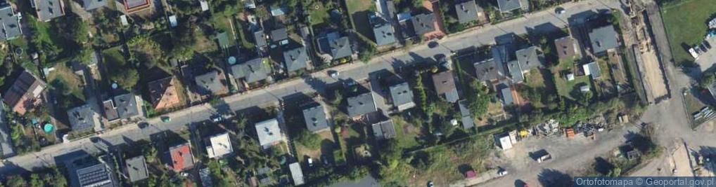 Zdjęcie satelitarne Tysiąclecia ul.