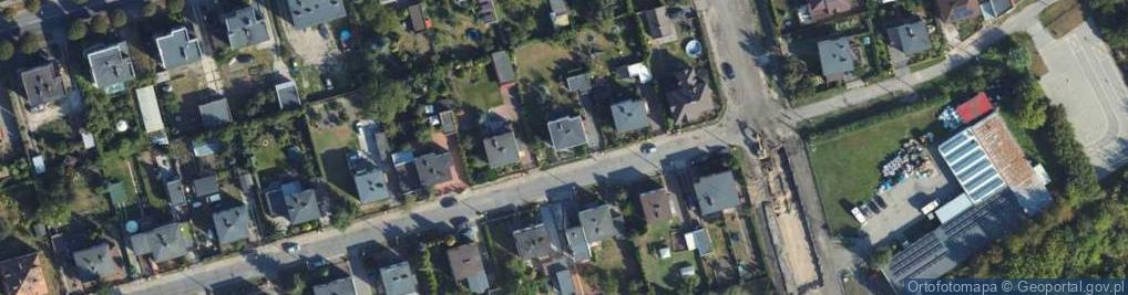 Zdjęcie satelitarne Tysiąclecia ul.