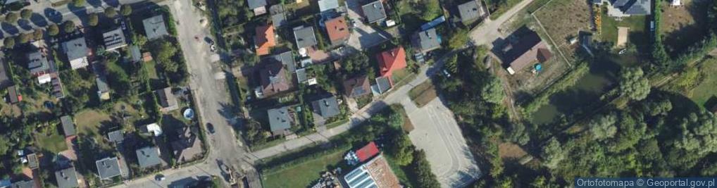 Zdjęcie satelitarne Tysiąclecia ul.