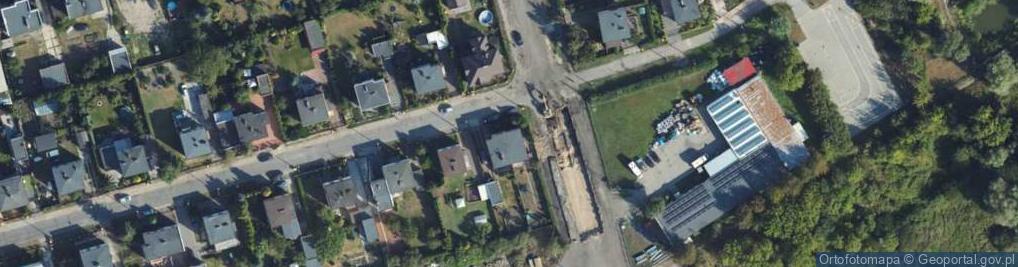 Zdjęcie satelitarne Tysiąclecia ul.