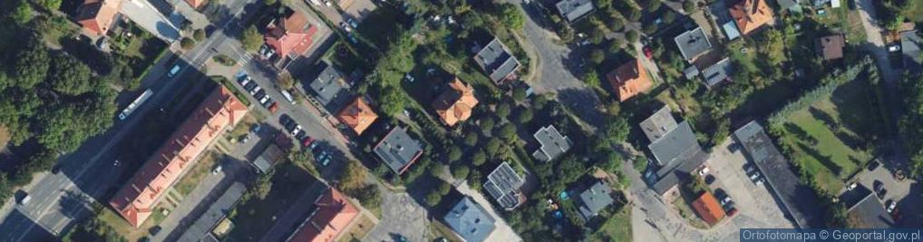 Zdjęcie satelitarne Tysiąclecia ul.