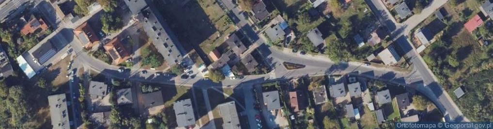 Zdjęcie satelitarne Tysiąclecia ul.