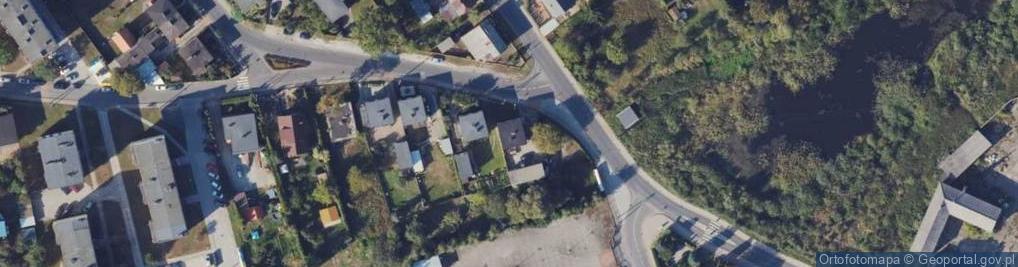 Zdjęcie satelitarne Tysiąclecia ul.
