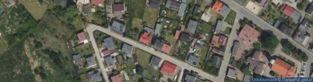 Zdjęcie satelitarne Tylna ul.