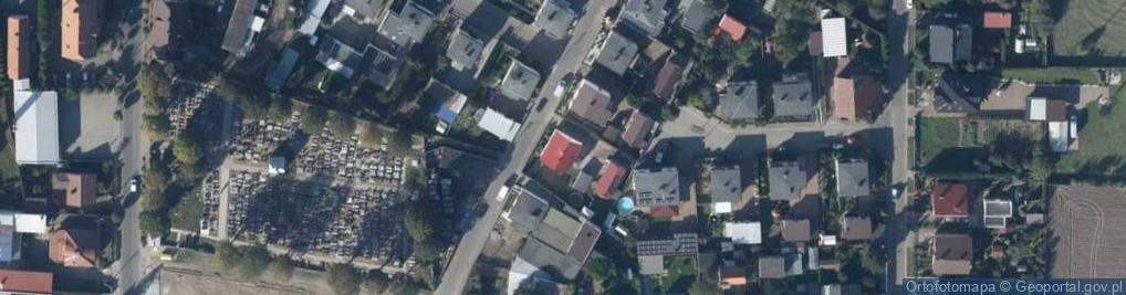Zdjęcie satelitarne Tysiąclecia Państwa Polskiego ul.