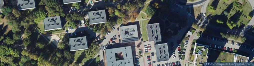 Zdjęcie satelitarne Tysiąclecia ul.
