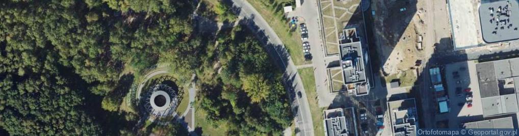 Zdjęcie satelitarne Tysiąclecia ul.