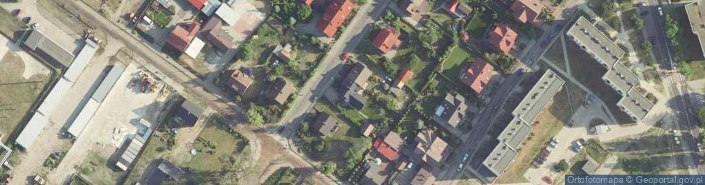 Zdjęcie satelitarne Tysiąclecia ul.