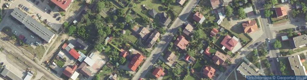 Zdjęcie satelitarne Tysiąclecia ul.