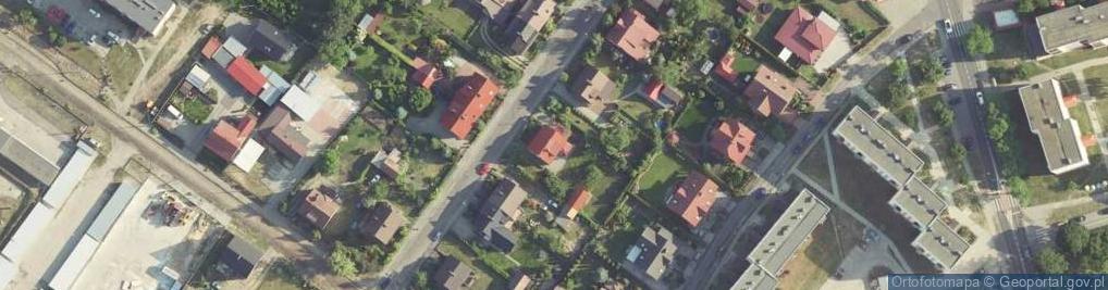 Zdjęcie satelitarne Tysiąclecia ul.