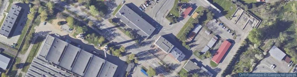 Zdjęcie satelitarne Tysiąclecia ul.