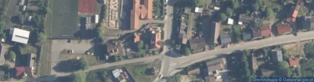 Zdjęcie satelitarne Tylna ul.