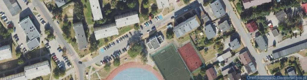 Zdjęcie satelitarne Tysiąclecia ul.