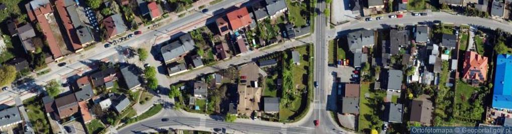 Zdjęcie satelitarne Tylna ul.