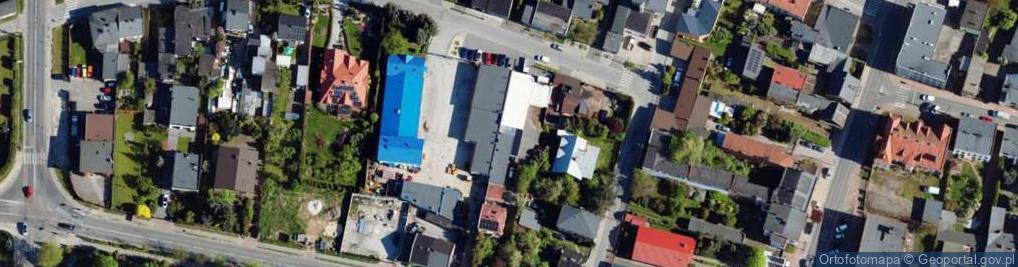 Zdjęcie satelitarne Tylna ul.