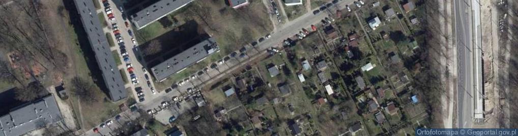 Zdjęcie satelitarne Tymienieckiego Wincentego, ks. bp. ul.