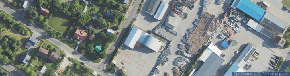 Zdjęcie satelitarne Tysiąclecia Państwa Polskiego ul.