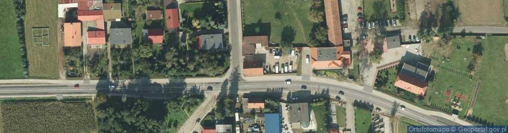 Zdjęcie satelitarne Tyszera, ks. ul.
