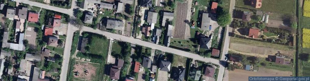 Zdjęcie satelitarne Tylna ul.