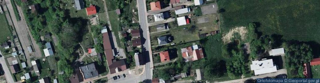 Zdjęcie satelitarne Tysiąclecia ul.