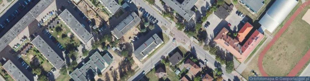 Zdjęcie satelitarne Tysiąclecia ul.