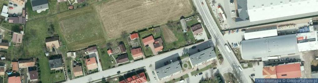 Zdjęcie satelitarne Tysiąclecia ul.