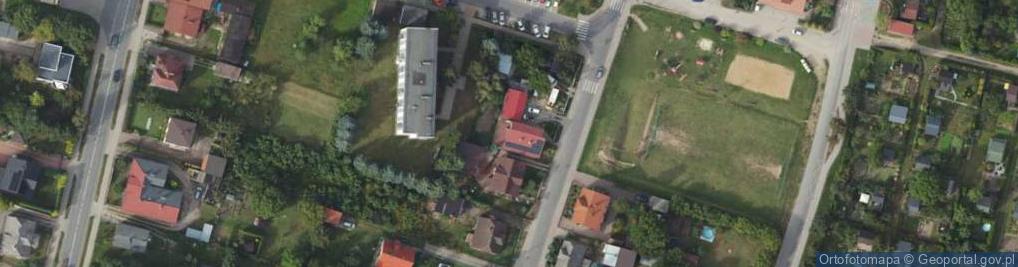 Zdjęcie satelitarne Tysiąclecia ul.