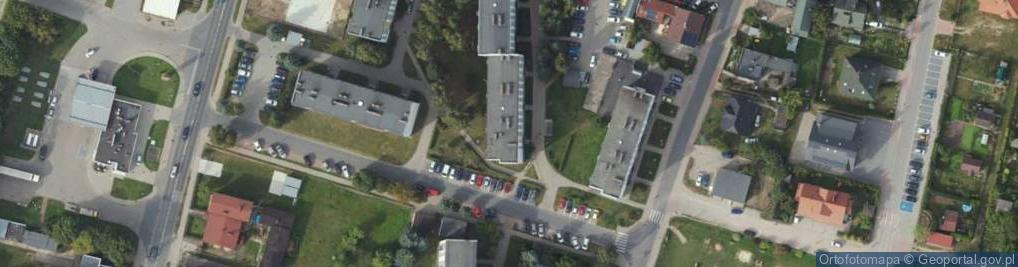 Zdjęcie satelitarne Tysiąclecia ul.