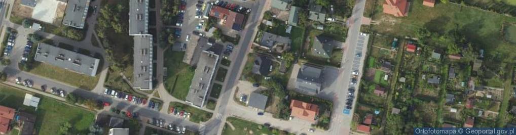 Zdjęcie satelitarne Tysiąclecia ul.