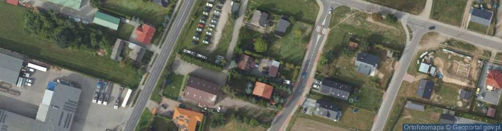 Zdjęcie satelitarne Tysiąclecia ul.