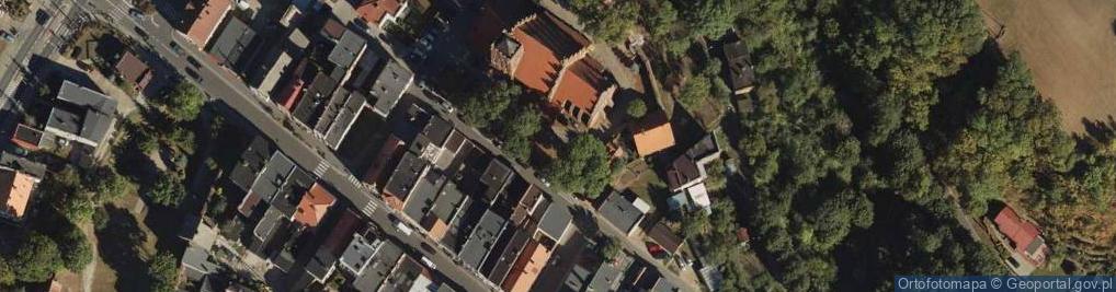 Zdjęcie satelitarne Tylna ul.