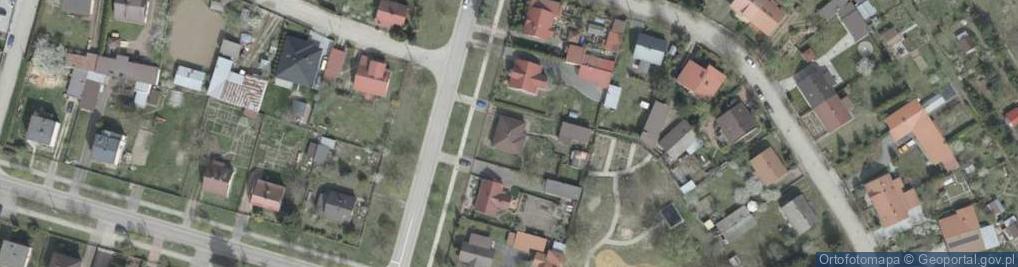 Zdjęcie satelitarne Tysiąclecia ul.