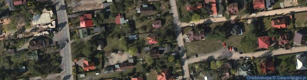 Zdjęcie satelitarne Tysiąclecia ul.