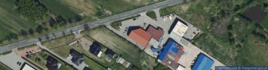 Zdjęcie satelitarne Tysiąclecia ul.