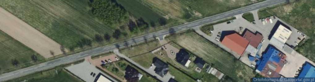 Zdjęcie satelitarne Tysiąclecia ul.