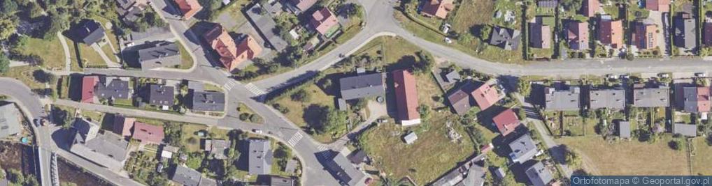 Zdjęcie satelitarne Tysiąclecia ul.