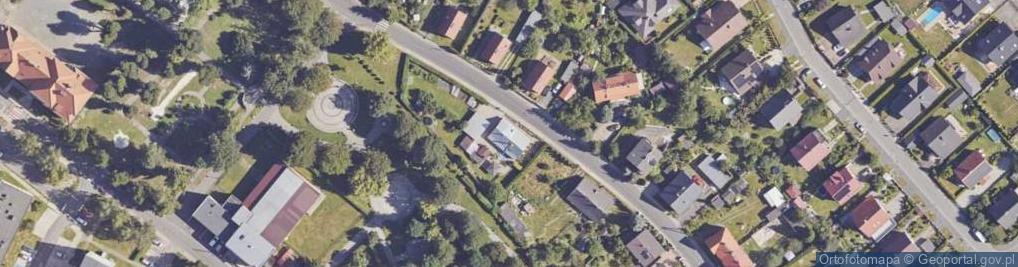 Zdjęcie satelitarne Tysiąclecia ul.