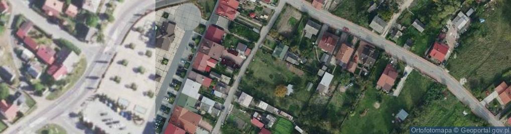 Zdjęcie satelitarne Tylna ul.