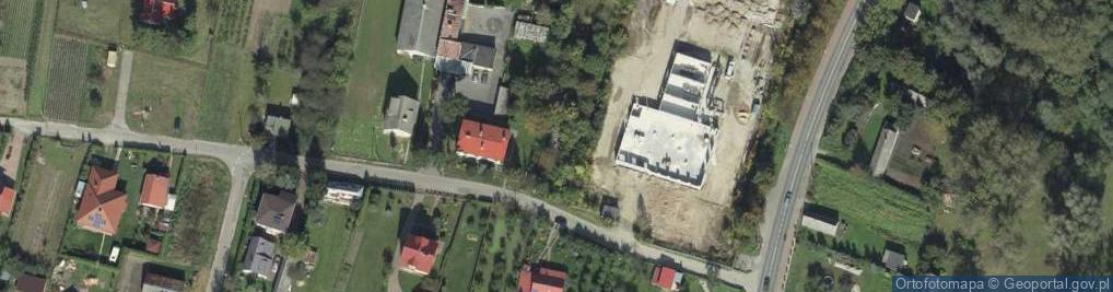 Zdjęcie satelitarne Tysiąclecia ul.