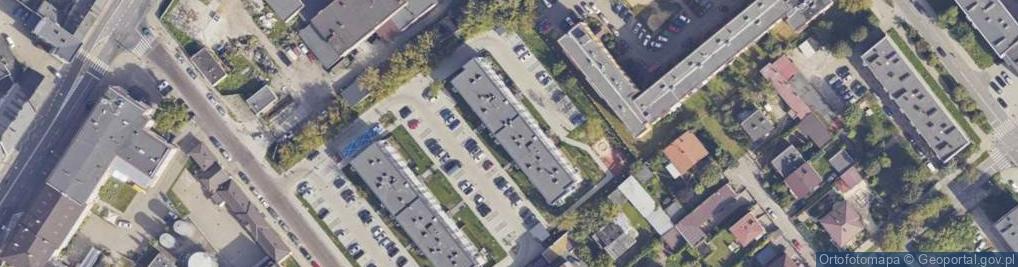 Zdjęcie satelitarne Tytoniowa ul.